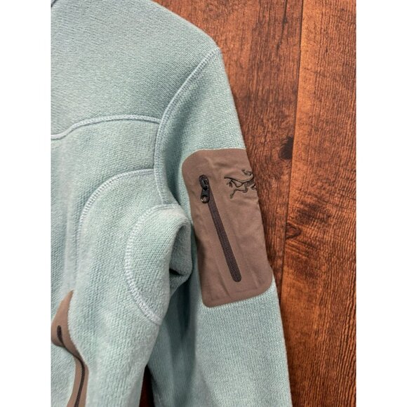 ARC’TERYX Women’s Full Zip POLARTEC Fleece Jacket Blue Sz Medium EUC - Picture 4 of 7